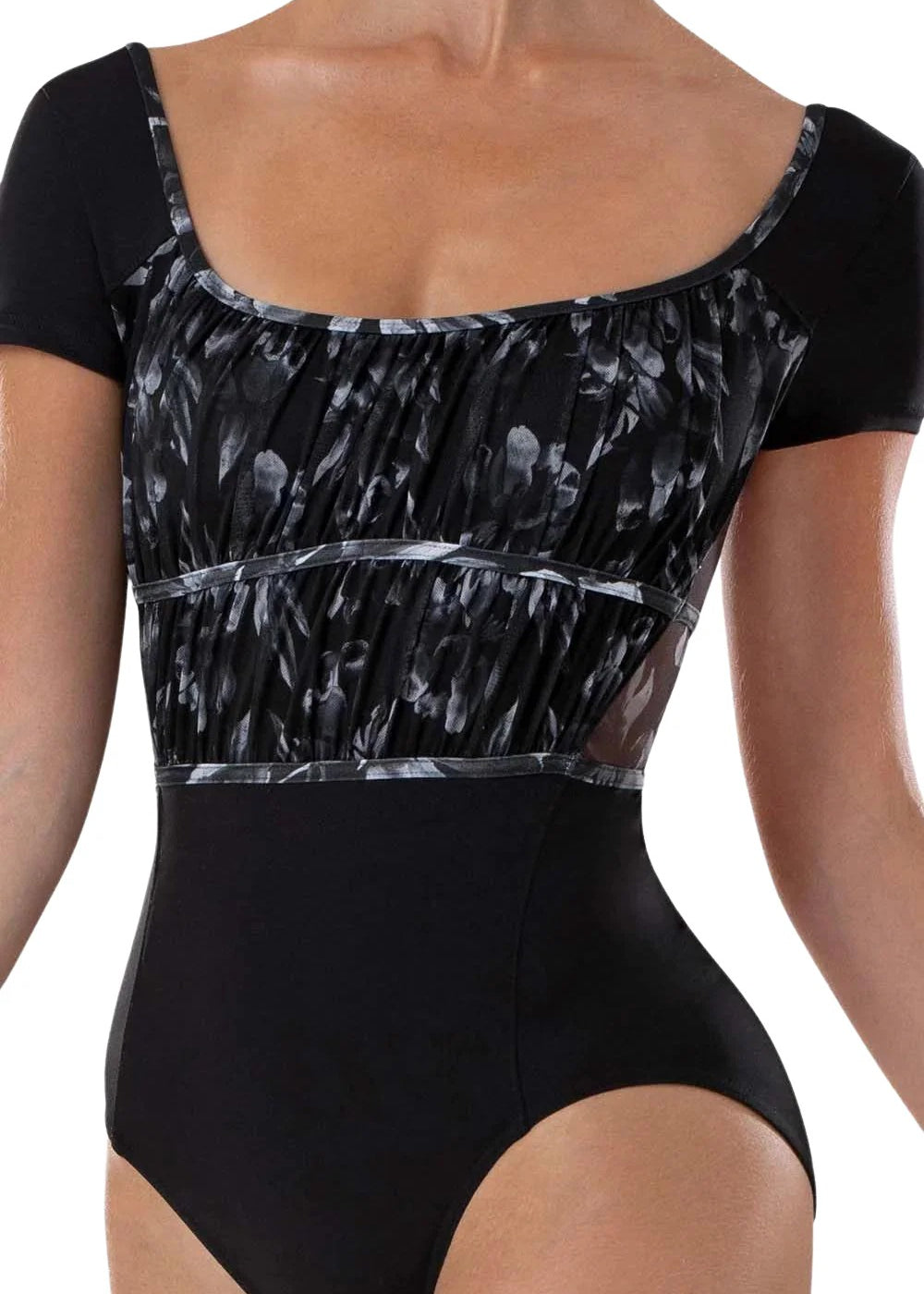 BLOCH L4292 WOMEN MIA CAP SLEEVE LEOTARD