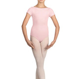 BLOCH M1562C GIRLS MIRELLA GLOW GIRL CAP SLEEVE LEOTARD