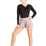 DANSHUZ 21412C GIRLS LIRYC MESH SHORT
