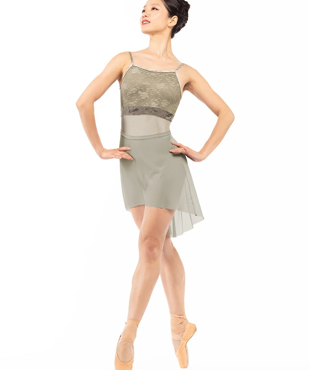 -ELEVE DANCEWEAR-GIRLS MID HIGH-LOW SKIRT MESH