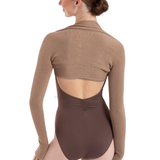 INTERMEZZO 6619 WOMEN DARCY LONG SLEEVE WARM-UP SWEATER