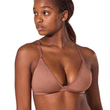 CAPEZIO 3777W WOMEN DEEP NECK CLEAR BACK STRAP BRA