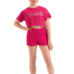 MIRELLA M90010C GIRLS WIDE LEG SHORTS - The Dance Shoppe
