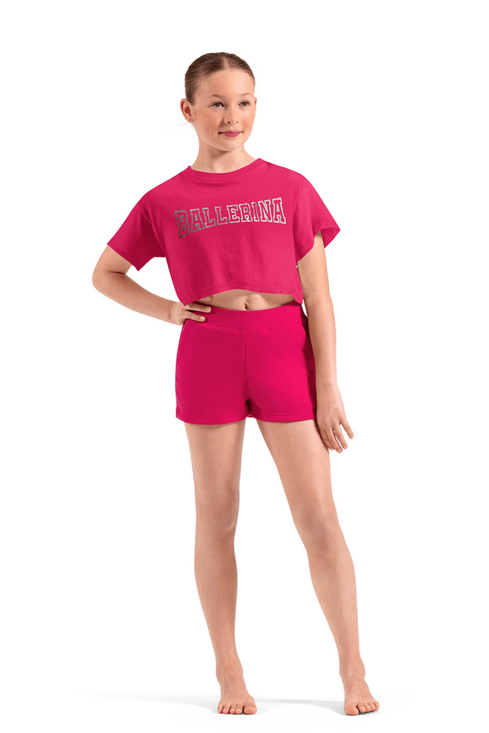 MIRELLA M90010C GIRLS WIDE LEG SHORTS - The Dance Shoppe