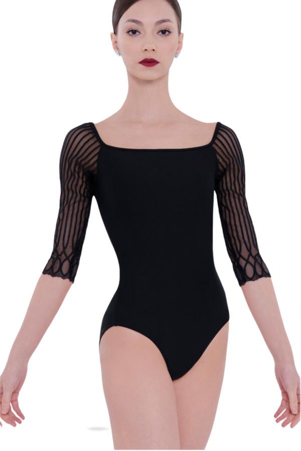 WEAR MOI NEREA WOMEN 3/4 SLEEVE LEOTARD