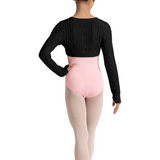 BLOCH CZ30009 GIRLS FIX WRAP KNIT CROP TOP