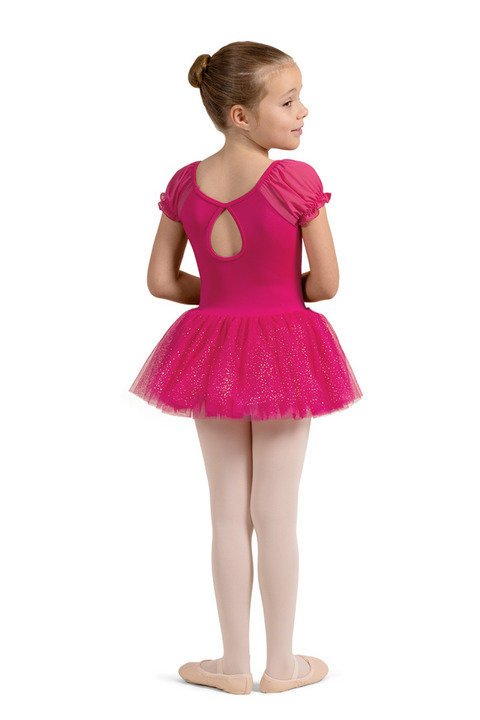 MIRELLA M1559C GIRLS CAP SLEEVE TUTU DRESS