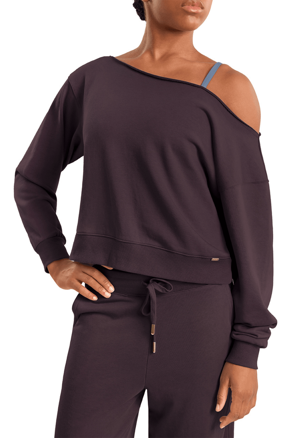 MIRELLA M30019L WOMEN OFF SHLDER SWEATER - The Dance Shoppe