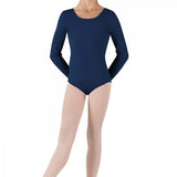 BLOCH CL5409 GIRLS BASIC LONG SLEEVE LEOTARD