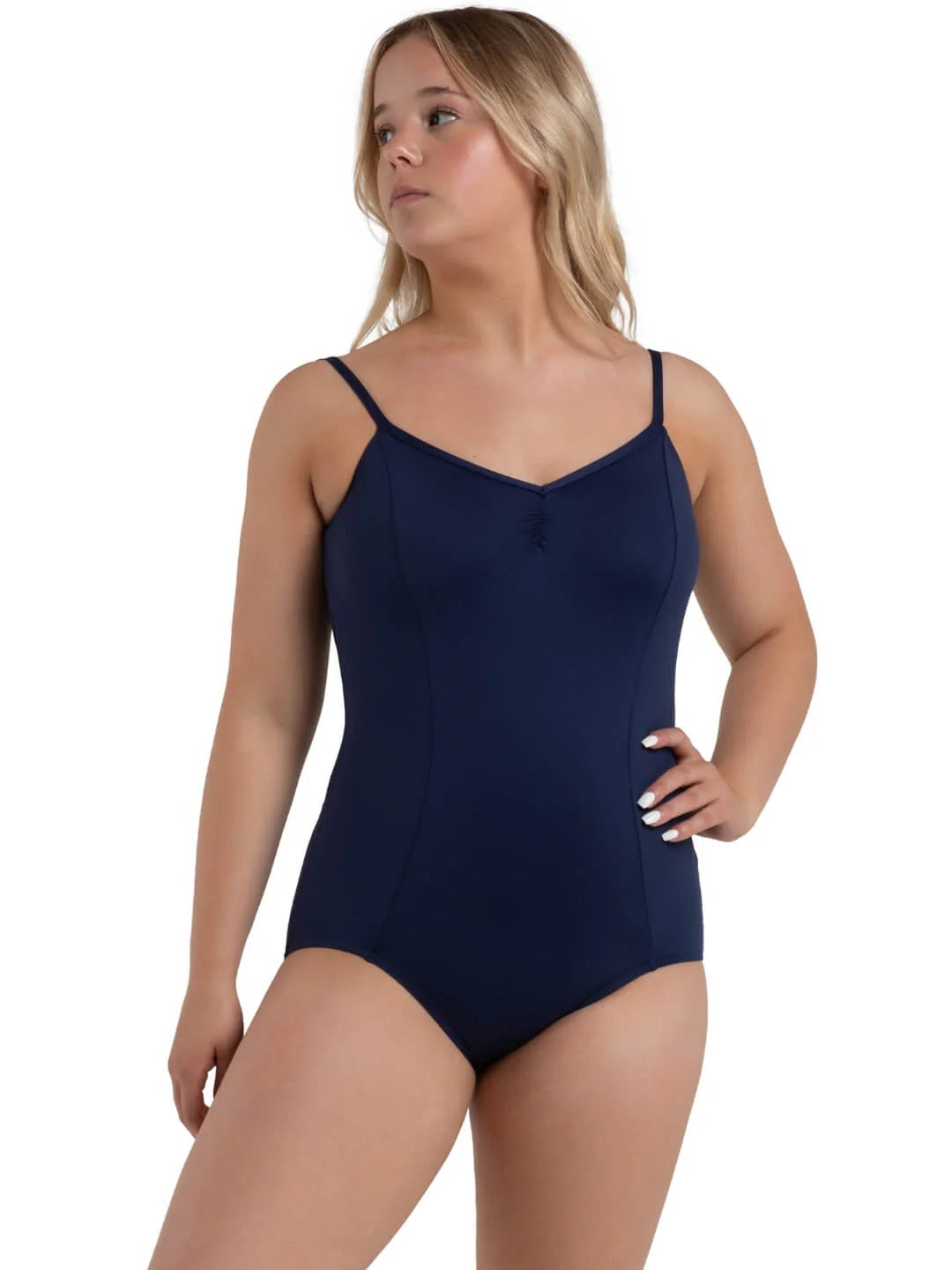 CAPEZIO SE2008W WOMEN STUDIO COLLECTION DUAL PINCH CAMISOLE LEOTARD