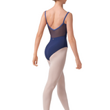 MIRELLA  M70003LM WOMEN MESH BODICE CAMISOLE LEOTARD