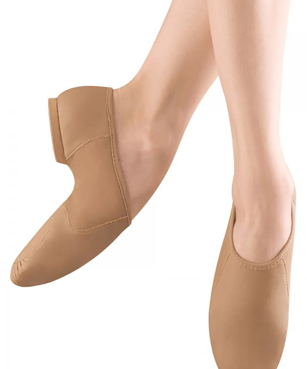 BLOCH S0495L LADIES NEO- FLEX SLIP ON LEATHER JAZZ SHOES