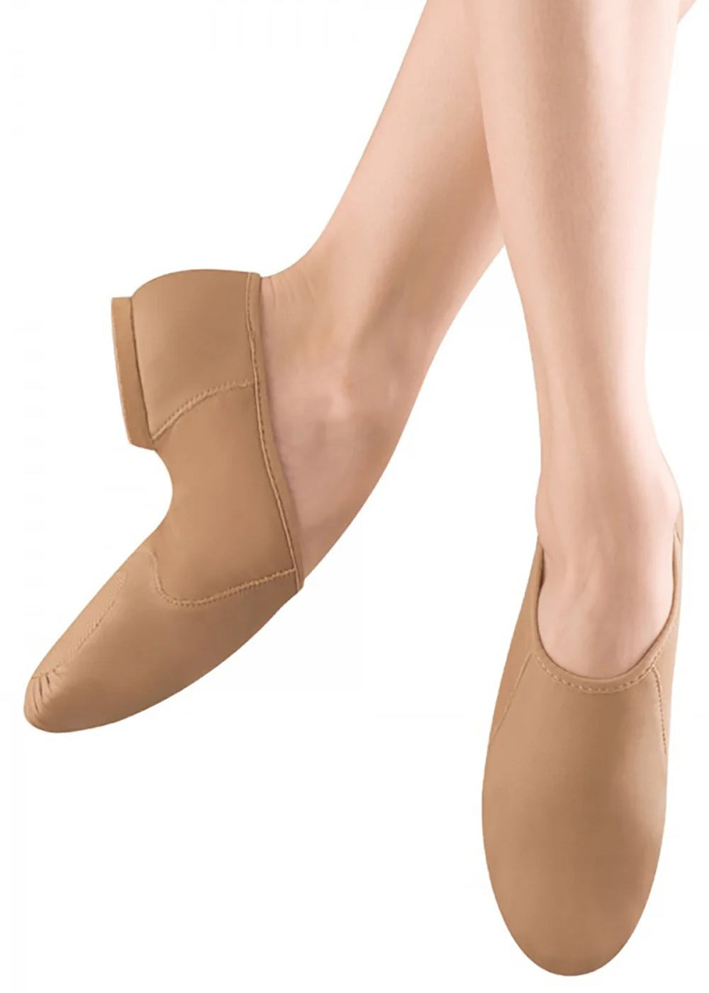 BLOCH S0495L LADIES NEO- FLEX SLIP ON LEATHER JAZZ SHOES