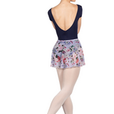 BLOCH R0241 WOMEN PARISA FLOCKED MESH PULL ON SKIRT