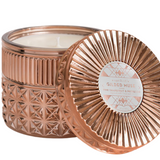 CAPRI BLUE MU-210 GILDED MUSE FACETED JAR CANDLE