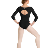 M30007L WOMEN 3/4 OPEN BACK TOP-MIRELLA