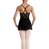 BLOCH CL70003 GIRLS EMBROIDERED SKIRTED CAMISOLE LEOTARD