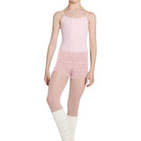 BLOCH CR5514 GIRLS NORA KNITTED WARM-UP SHORTS