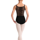 BLOCH CL70005 GIRLS CORSET EMBROIDERED CAMISOLE LEOTARD