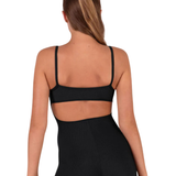 BLOCH U55676G GIRLS RIB CUT OUT UNITARD