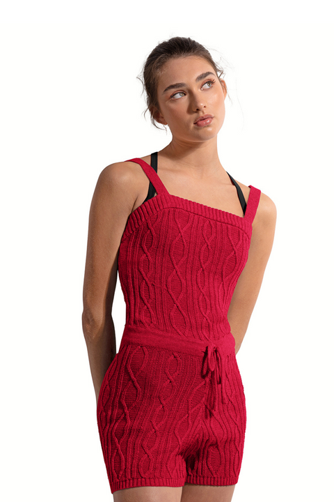 BLOCH U1204 WOMEN KNIT SHORT UNITARD