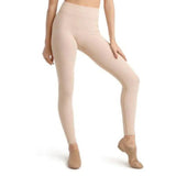 CAPEZIO 11377W WOMEN SEAMLESS RIB CROPPED LEGGING