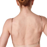 CAPEZIO 3683 SEAMLESS CLEAR BACK BRA