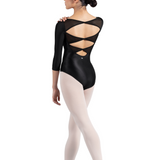 MIRELLA M1023LM WOMEN 3/4 SLEEVE LEOTARD