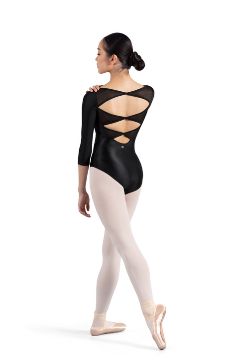 MIRELLA M1023LM WOMEN 3/4 SLEEVE LEOTARD