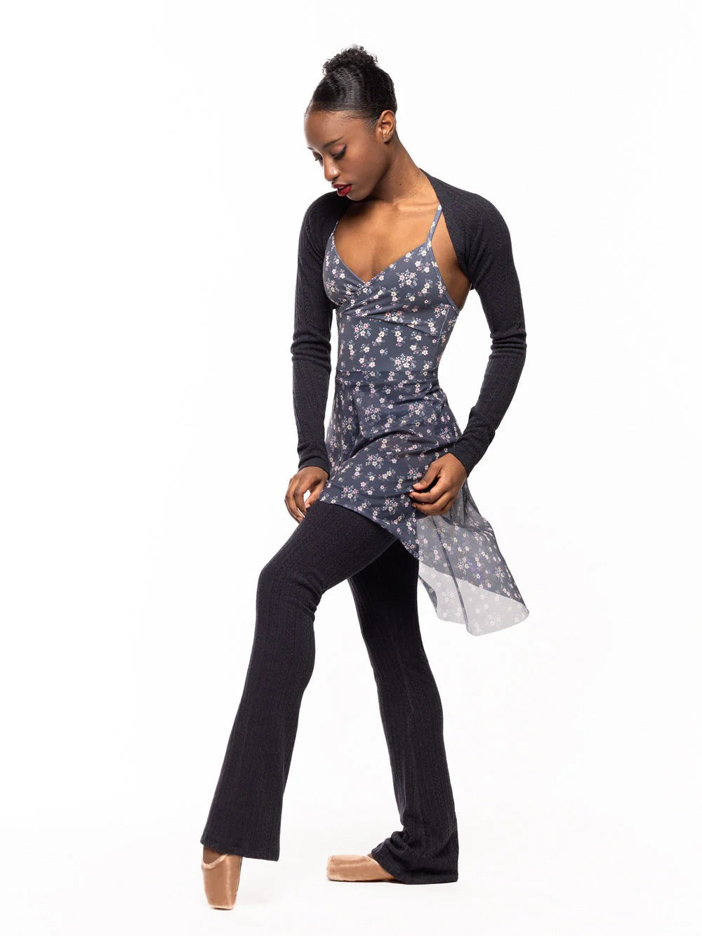 -ELEVE DANCEWEAR-WOMEN THIGH HIGH LEG WARMER KNIT