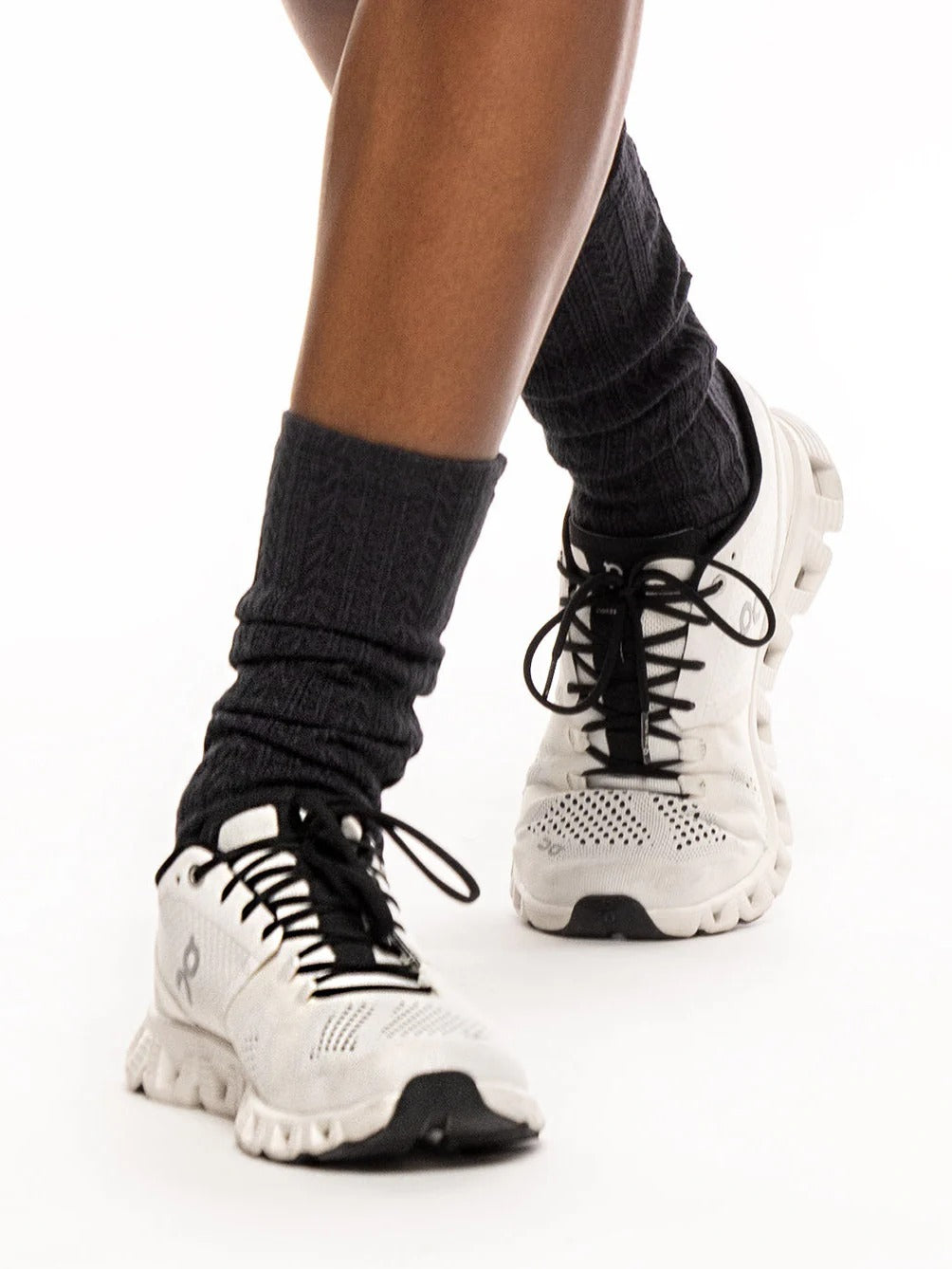 -ELEVE DANCEWEAR-WOMEN STIRRUP LEG WARMER ANKLE KNIT