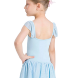 SO DANCA-BY85C GIRLS NALA SLEEVE LEOTARD WITH ATTACHED SKIRT