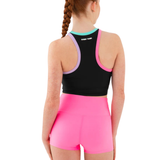 EVERY TURN GIRLS RACERBACK CROPPED SINGLET TOP