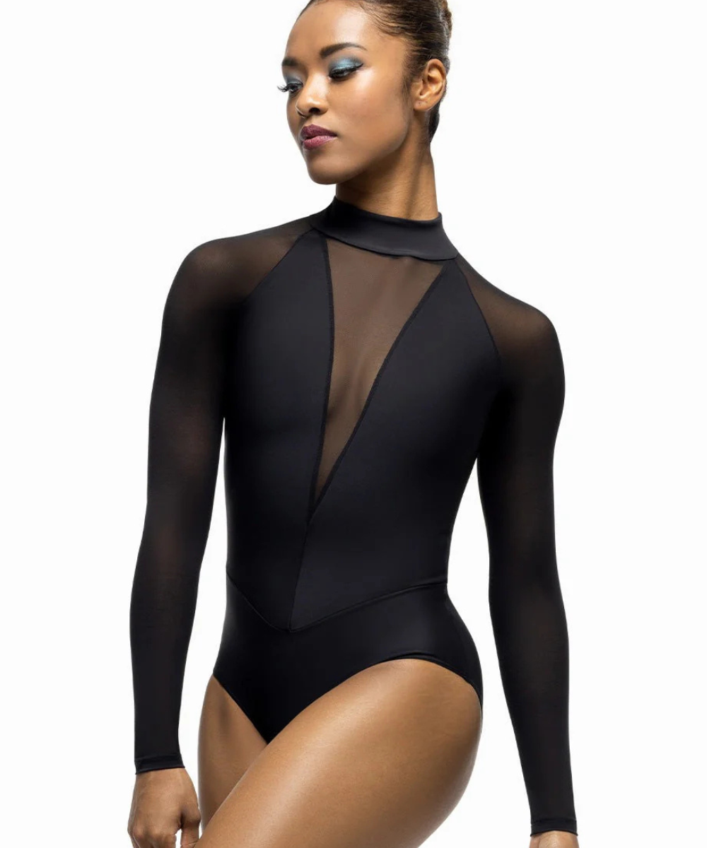 -ELEVE DANCEWEAR-GIRLS LYNN RTW LONG SLEEVE LEOTARD