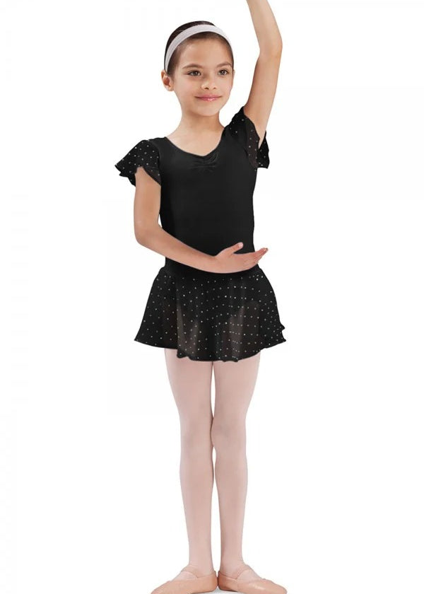 BLOCH CR5161 GIRLS OLESIA GEORGETE SEQUIN SKIRT
