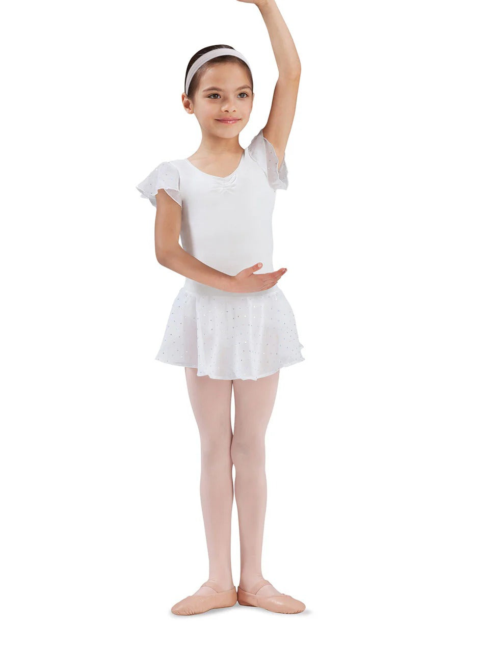 BLOCH CR5161 GIRLS OLESIA GEORGETE SEQUIN SKIRT
