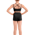 MIRELLA M30021C GIRLS BACK CROP TOP - The Dance Shoppe