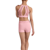 BLOCH CR90003 GIRLS EMBROIDERED WAIST SHORT