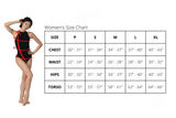 DANSHUZ 24107A WOMEN RHODE LONG SLEEVESHIRRING LEOTARD