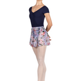 BLOCH R0241 WOMEN PARISA FLOCKED MESH PULL ON SKIRT