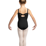 MIRELLA M1249C GIRLS TWIST BACK CAMISOLE LEOTARD