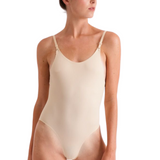 LEGWEAR SILKY DANCE WOMEN INVISIBLE LOW BACK CAMISOLE LEOTARD