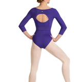 M30007L WOMEN 3/4 OPEN BACK TOP-MIRELLA