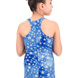 EUROTARD 94503 GIRLS POLARIS GYMNASTICS TANK BIKETARD