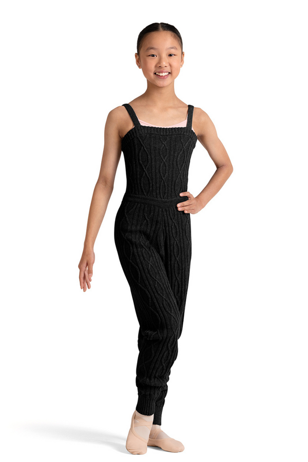 BLOCH CU12001 GIRLS KNIT PANT UNITARD