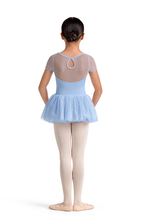 MIRELLA M20003C GIRLS CAP SLEEVE TUTU DRESS
