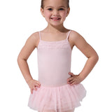 CAPEZIO 11307C GIRLS RUFFLE YOKE TUTU DRESS