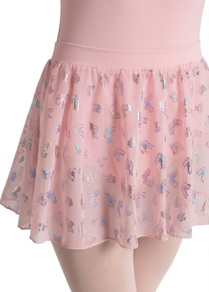 CAPEZIO 12066C GIRLS SOCIAL BUTTERFLY NOVA SKIRT