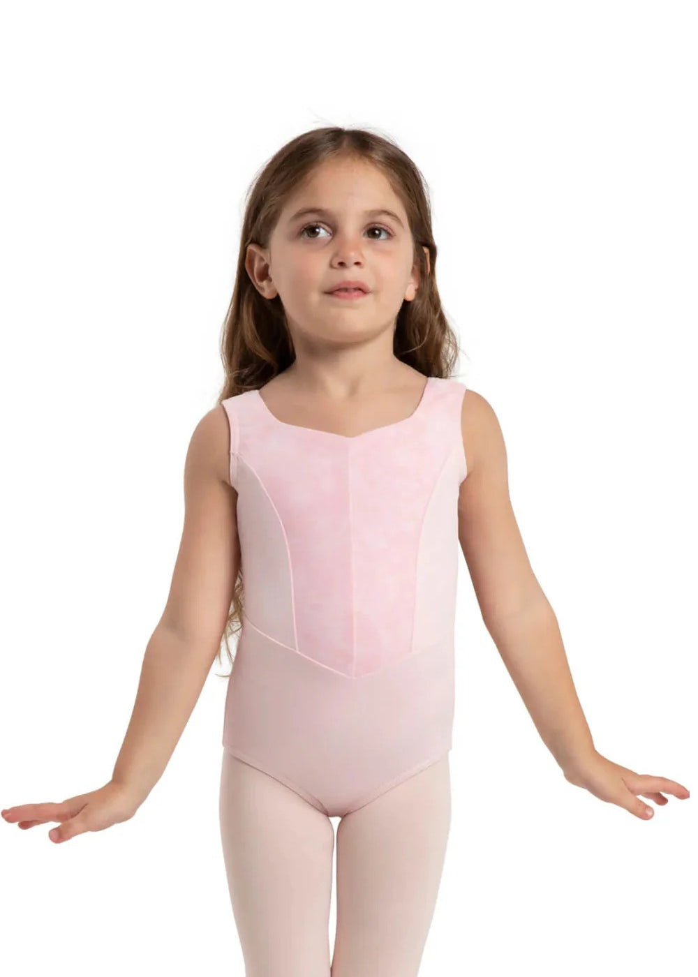 CAPEZIO 12287C GIRLS JEWEL GARDEN SAPPHIRE TANK LEOTARD