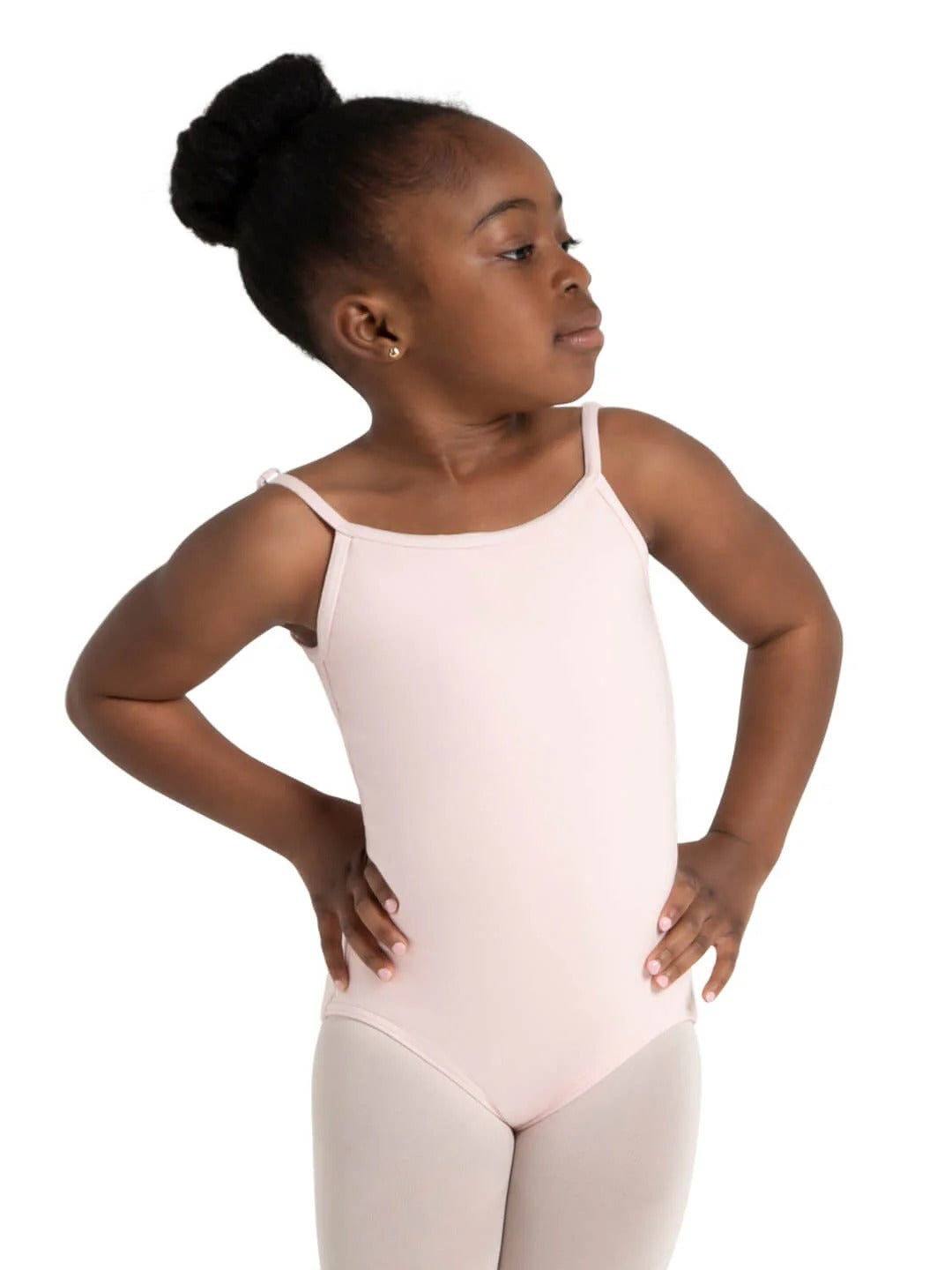 CAPEZIO CC100C GIRLS CAMISOLE LEOTARD WITH ADJUSTABLE STRAPS
